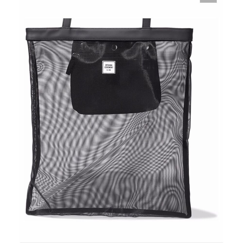 Opening Ceremony Mesh Tote | Black